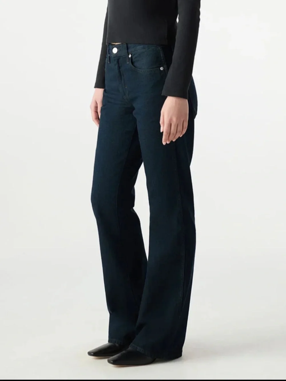 AMO Marcenia Low Boot Jeans 26 NWT
